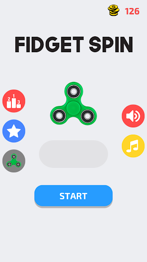 Fidget Spin - Figet Toy Spinne - Gameplay image of android game