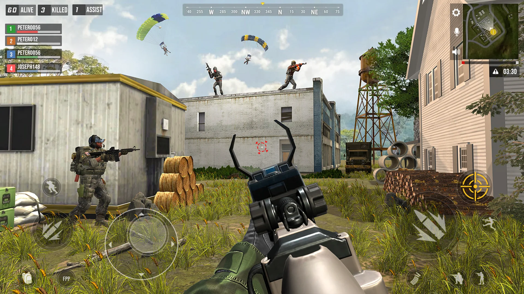 Offline Gun Shooting Games 3D - Gameplay image of android game
