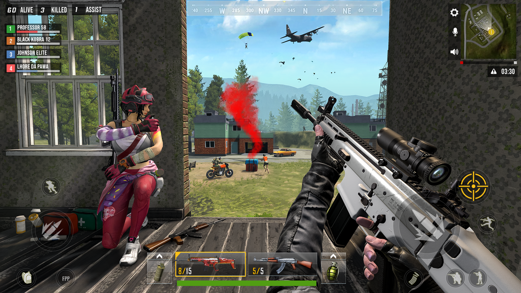 Gun Games FPS Shooting Games - Gameplay image of android game