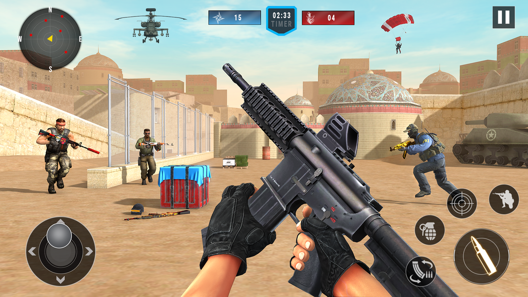 FPS Gun Shooting Games Offline - Gameplay image of android game