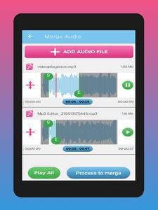 MP3 Cutter and Merger - Audio shape, Ringtone make - عکس برنامه موبایلی اندروید