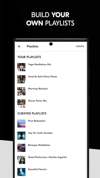 IDAGIO Stream Classical Music - Image screenshot of android app