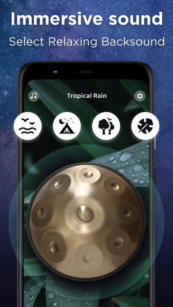 Hang Pad: Relax, Calm Melodies - عکس برنامه موبایلی اندروید