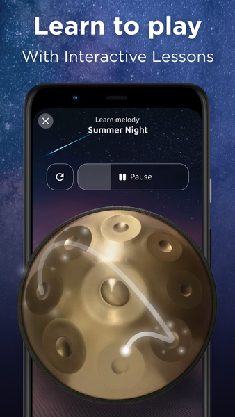 Hang Pad: Relax, Calm Melodies - Image screenshot of android app