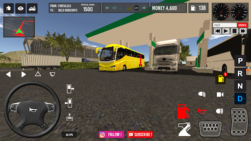 Brasil Bus Simulator - عکس بازی موبایلی اندروید