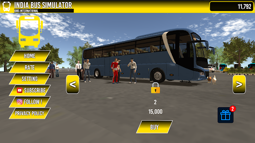 INDIA BUS SIMULATOR - عکس بازی موبایلی اندروید