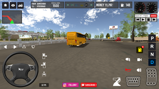 INDIA BUS SIMULATOR - عکس بازی موبایلی اندروید
