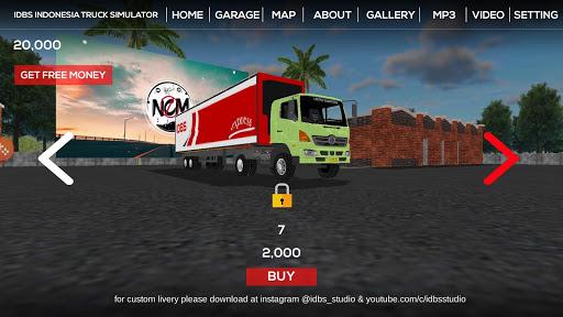 IDBS Indonesia Truck Simulator - Gameplay image of android game