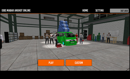 IDBS Mabar Angkot Online - Gameplay image of android game
