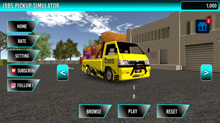 IDBS Pickup Simulator - عکس بازی موبایلی اندروید