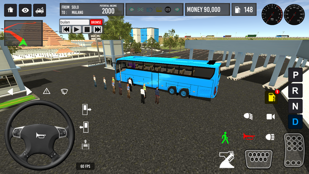 2022 Indonesia Bus Simulator - عکس بازی موبایلی اندروید