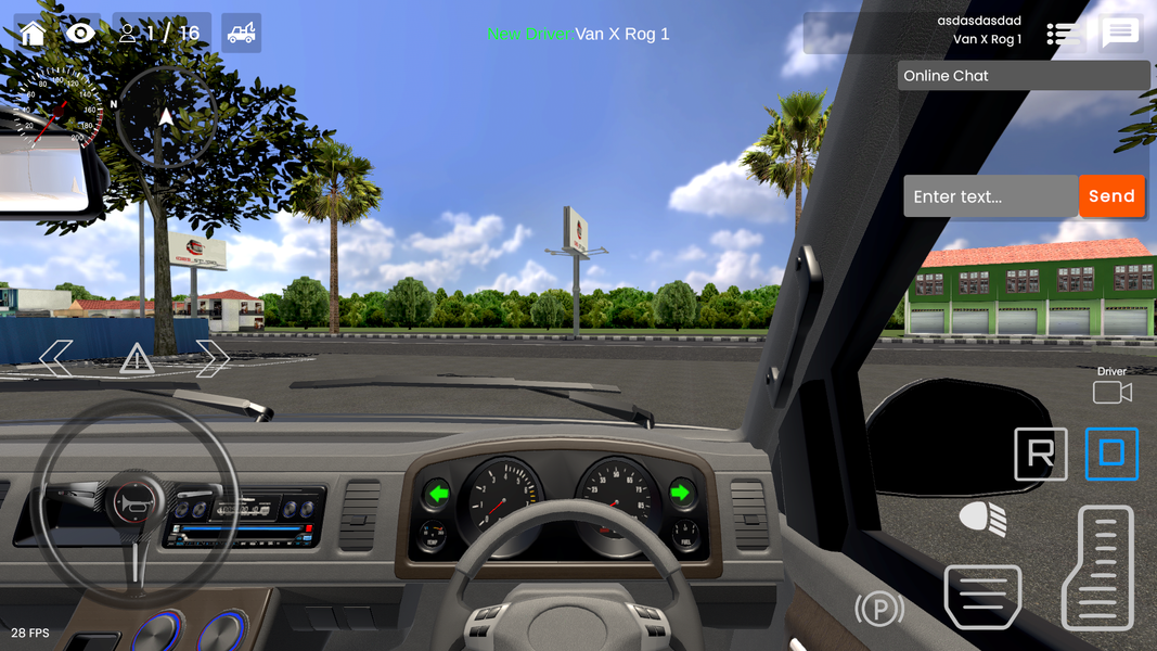 Van Simulator X Multiplayer - Gameplay image of android game
