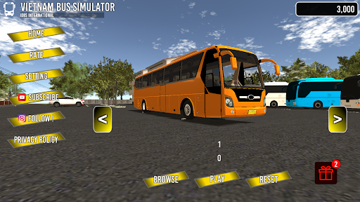 Vietnam Bus Simulator - Gameplay image of android game