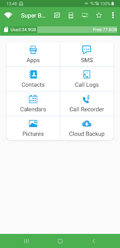 Super Backup & Restore - Image screenshot of android app