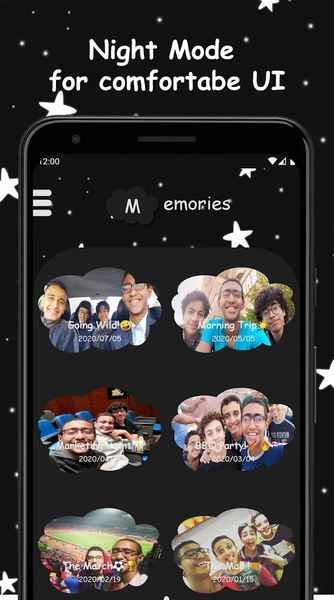 Memories - عکس برنامه موبایلی اندروید