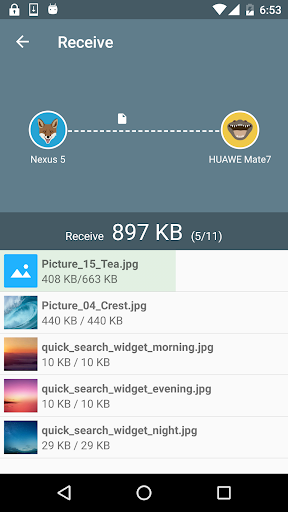 Easy Share :WiFi File Transfer - Image screenshot of android app