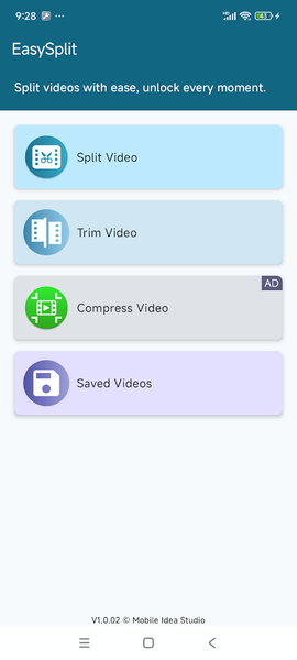 EasySplit - Split & Trim Video - عکس برنامه موبایلی اندروید