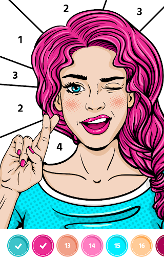 Paint.Book : Color by number - Image screenshot of android app