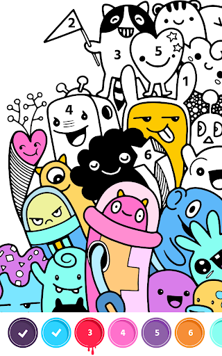 Paint.Book : Color by number - Image screenshot of android app