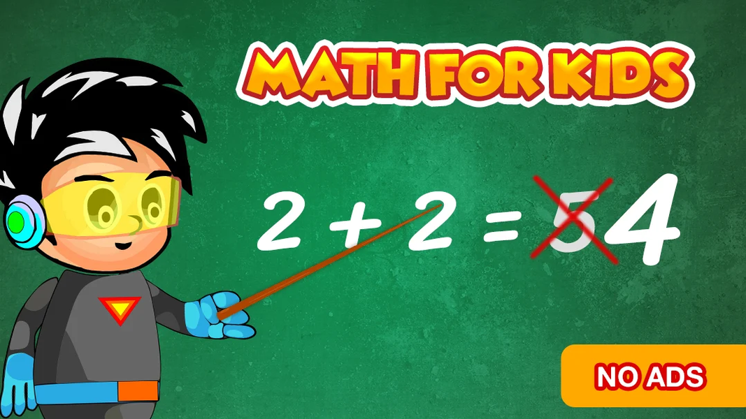 Math for kids - عکس بازی موبایلی اندروید