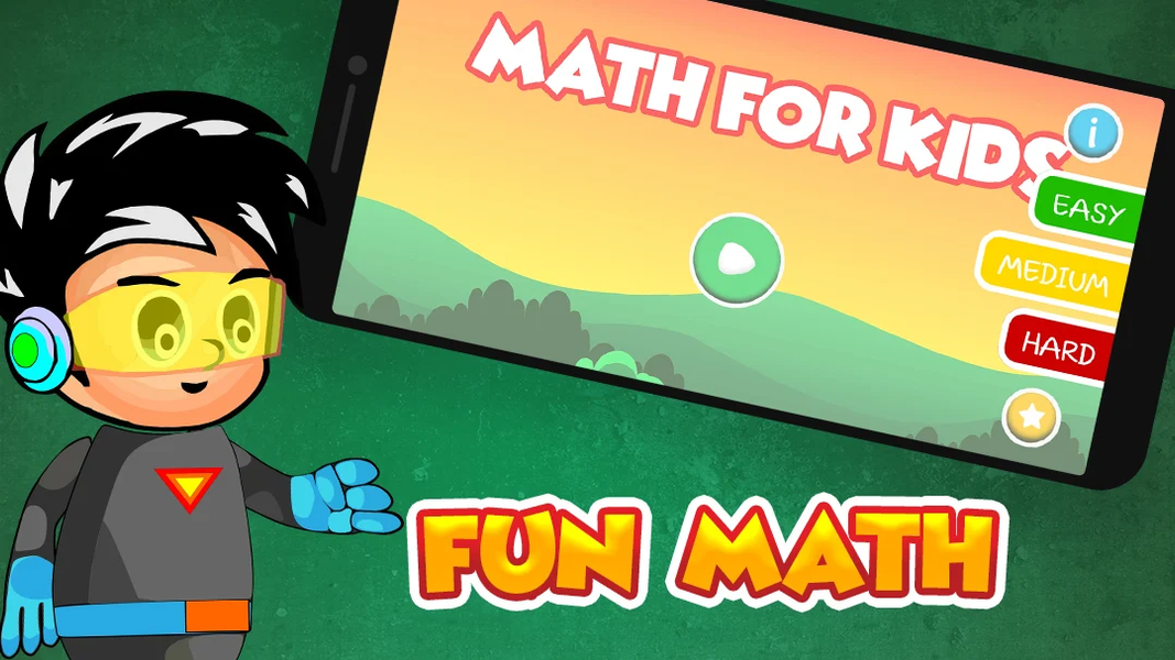 Math for kids - عکس بازی موبایلی اندروید