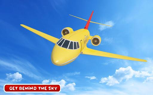 Airplane Game Flight Pilot Sim - Gameplay image of android game