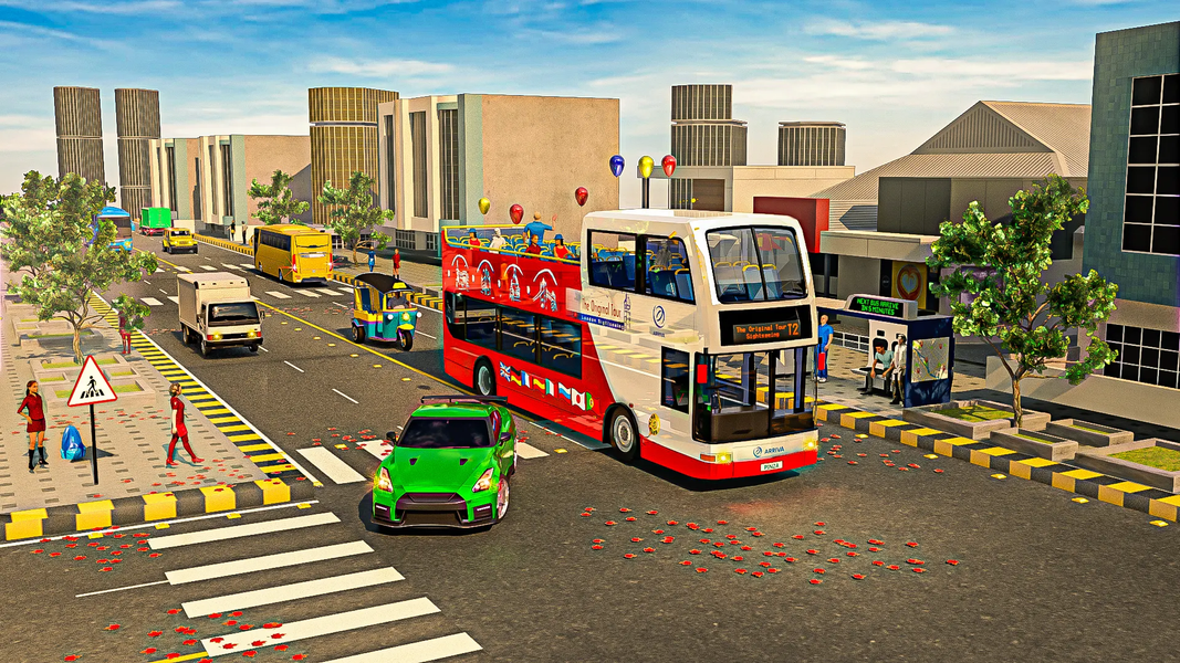 Bus Games 3d Driving Simulator - Image screenshot of android app