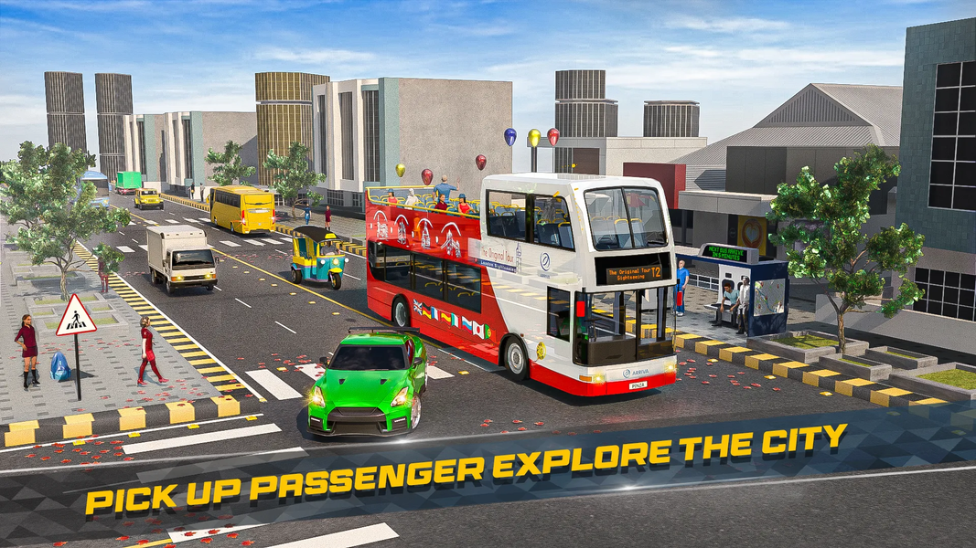 Bus Games 3d Driving Simulator - عکس برنامه موبایلی اندروید