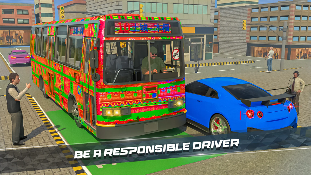 Bus Games 3d Driving Simulator - عکس برنامه موبایلی اندروید