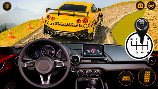 Car Driving Game: Taxi Game - Gameplay image of android game