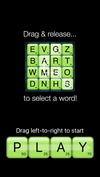 Word Seek HD - Gameplay image of android game