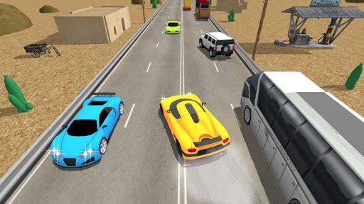 Traffic Race 2019 : Real Rider Pro - Gameplay image of android game