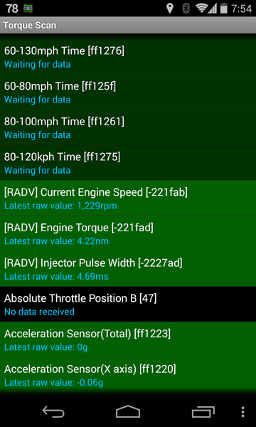 Advanced LT for RENAULT - Image screenshot of android app