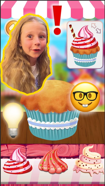 Like Nastya - Cupcake Maker - عکس بازی موبایلی اندروید