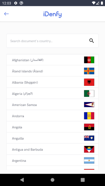 iDenfy Identity Verification - عکس برنامه موبایلی اندروید