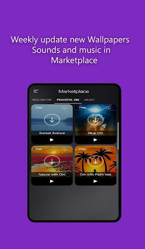Om chanting: Healing, Meditation Music - عکس برنامه موبایلی اندروید