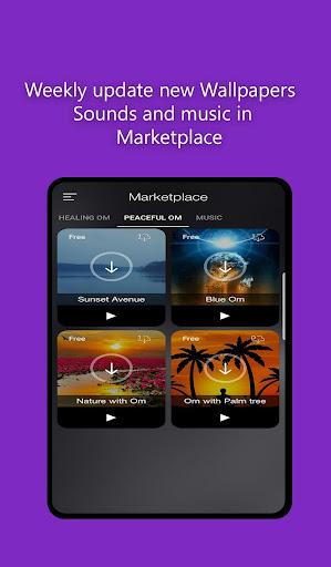 Om chanting: Healing, Meditation Music - عکس برنامه موبایلی اندروید