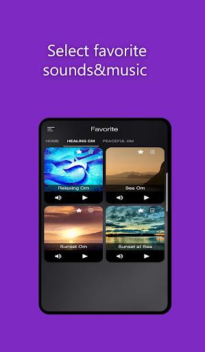 Om chanting: Healing, Meditation Music - عکس برنامه موبایلی اندروید