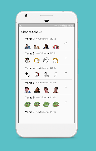 Stickers for Whatsapp - WAStickerApps - عکس برنامه موبایلی اندروید