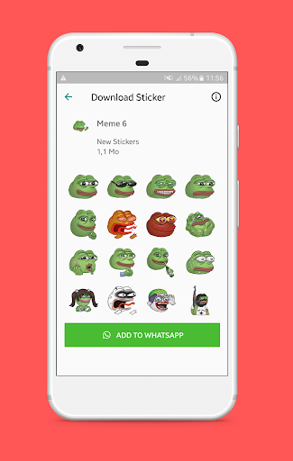 Stickers for Whatsapp - WAStickerApps - عکس برنامه موبایلی اندروید