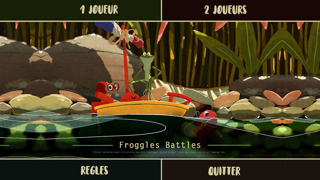 Froggles Battles - Gameplay image of android game
