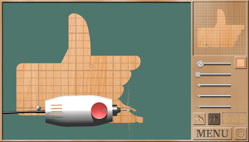 Wood Carving Game - عکس بازی موبایلی اندروید