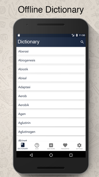 Criminology Dictionary Pro - عکس برنامه موبایلی اندروید