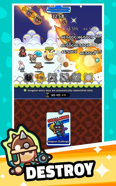 Soul Light: Idle RPG Fairy war - Gameplay image of android game