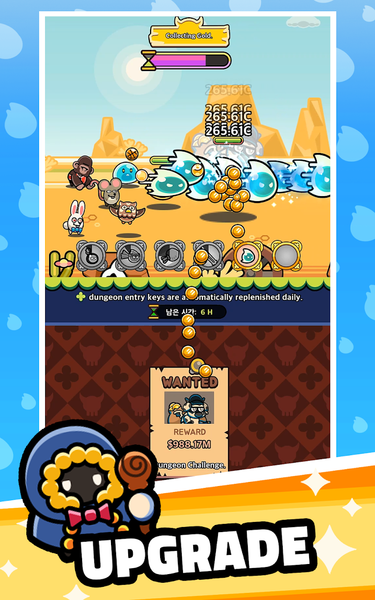 Soul Light: Idle RPG Fairy war - Gameplay image of android game