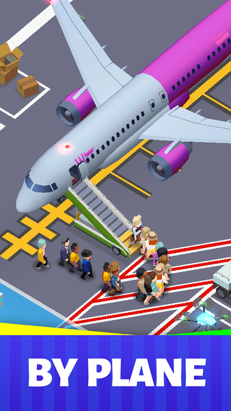 Idle Airport Empire - Gameplay image of android game