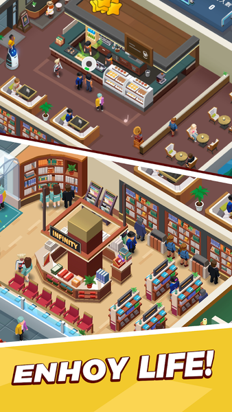 Idle Airport Empire - Gameplay image of android game