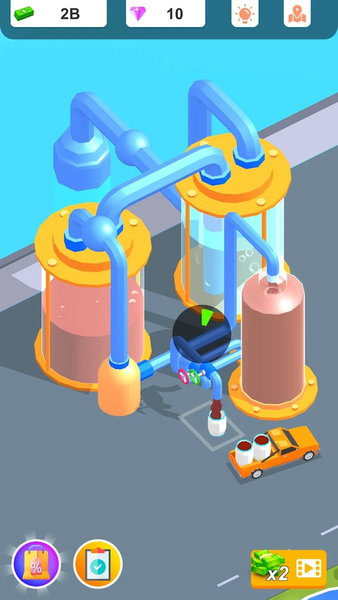 Idle Beverage Empire - Gameplay image of android game