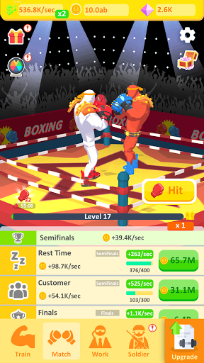 Idle Boxer Life - Image screenshot of android app