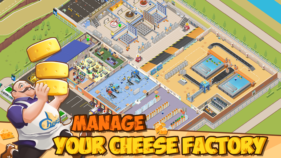 Cheese Empire Tycoon - Gameplay image of android game